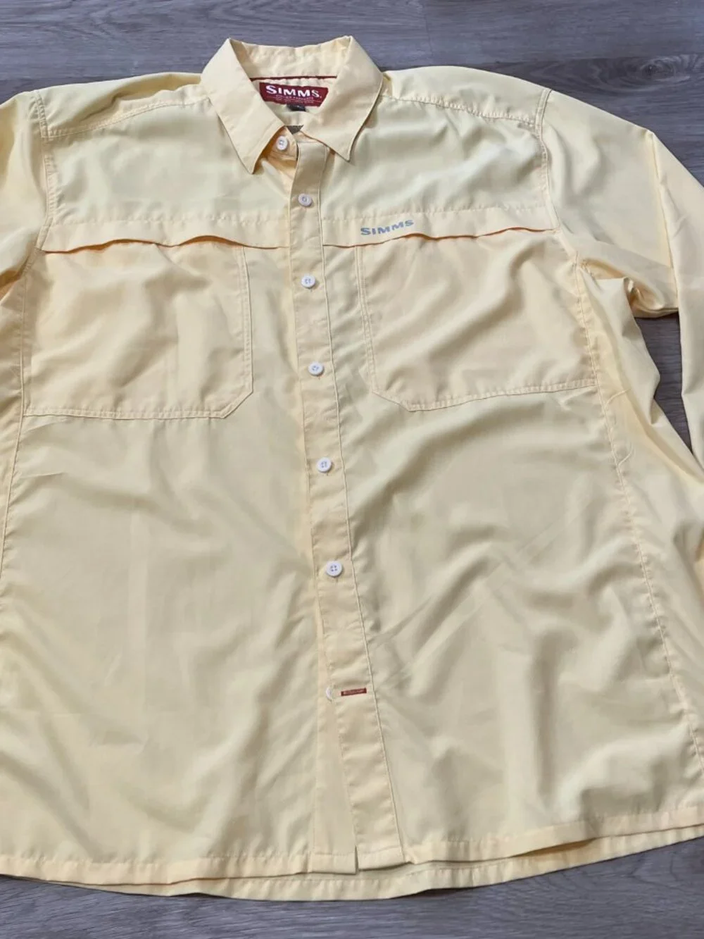 Simms Fishing Shirt XL - Picture 7 of 9